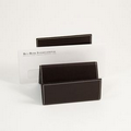 Letter Rack - Brown Leather